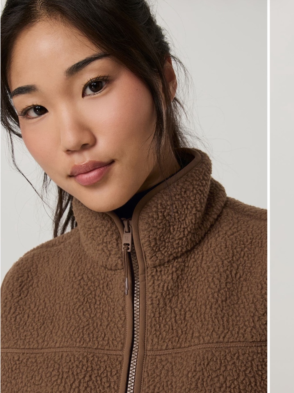 NWT Vuori Cozy Alpine Sherpa Vest - Camel M